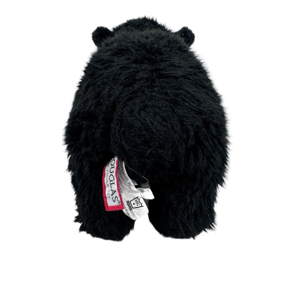Douglas Cuddle Toy Boulder The Black Bear Cub Plush Stuffed Animal Realistic - Picture 4 of 9